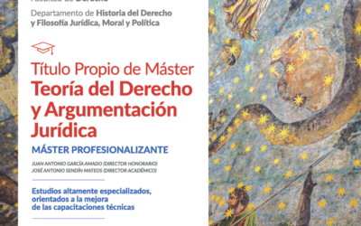 Plática «Título Propio de Máster en Teoría del Derecho y Argumentación Jurídica de la Universidad de Salamanca».