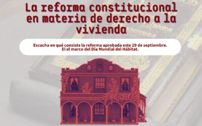 «La reforma constitucional en materia de derecho a la vivienda»