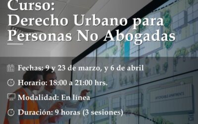 Curso: Derecho Urbano para Personas No abogadas